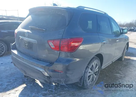 2020 Nissan Pathfinder S 4Wd z USA, uszkodzony, nr VIN 5N1DR2AM4LC645284